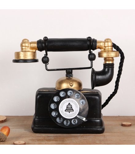 HD370 - Vintage Rotary Telephone Ornament